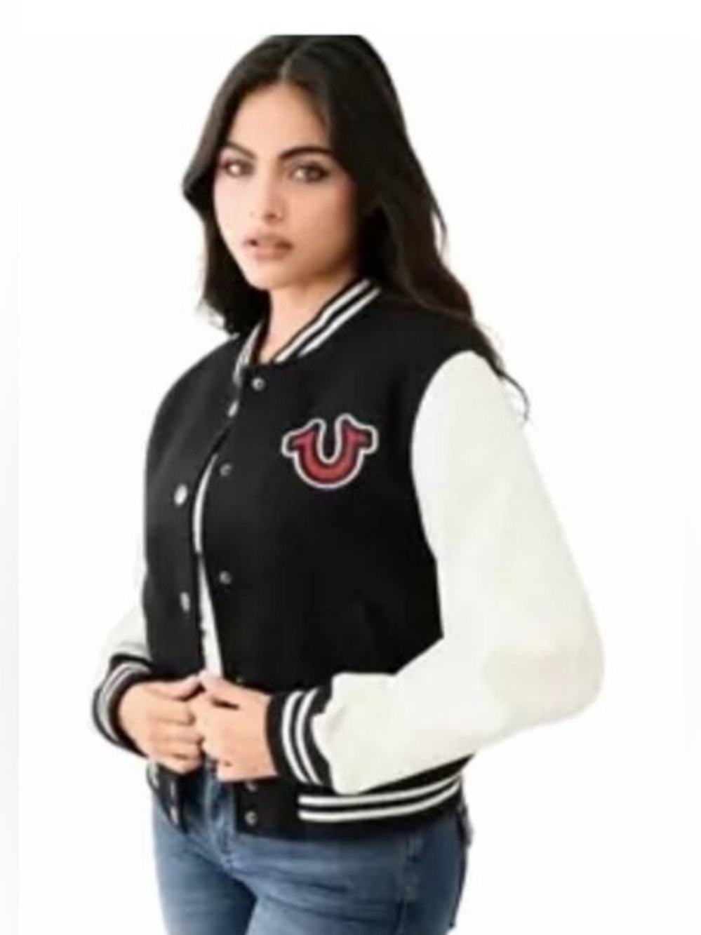 true religion varsity jacket Size medium woman NEW NWT